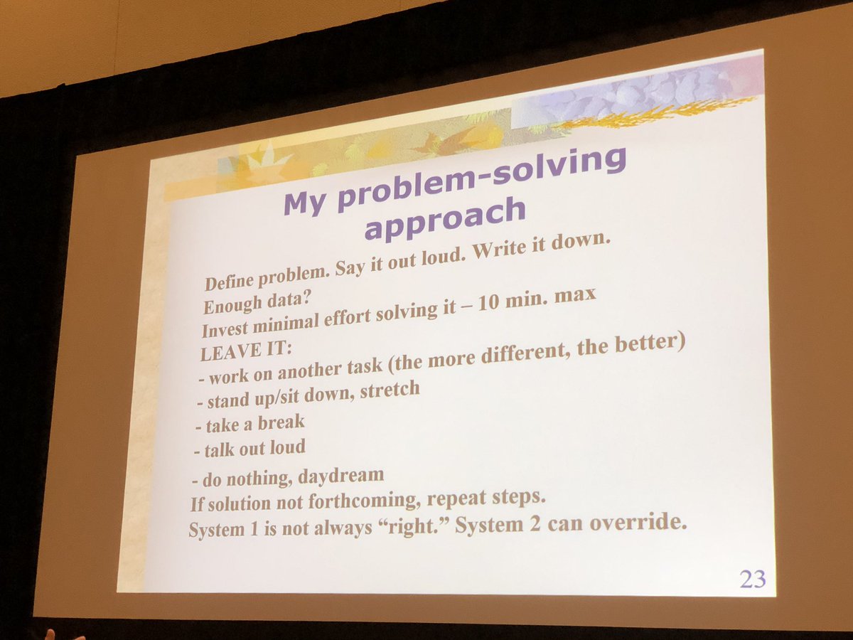 chaos_olga's tweet photo. Just try some small experiments. @RisingLinda problem-solving approach #Agile2019 https://t.co/iFSJNP0r5Z