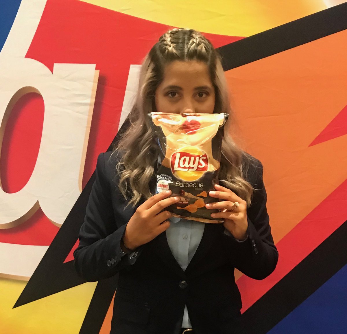 utepkdchi's tweet photo. Our #TooKute sister Jackie is finishing up her summer internship with Frito-Lay π https://t.co/mNeqMDFLgM