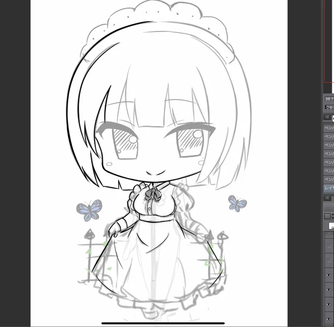 @Ibutake_to かなちゃんは終わってないよ
今アクキー描いてる 