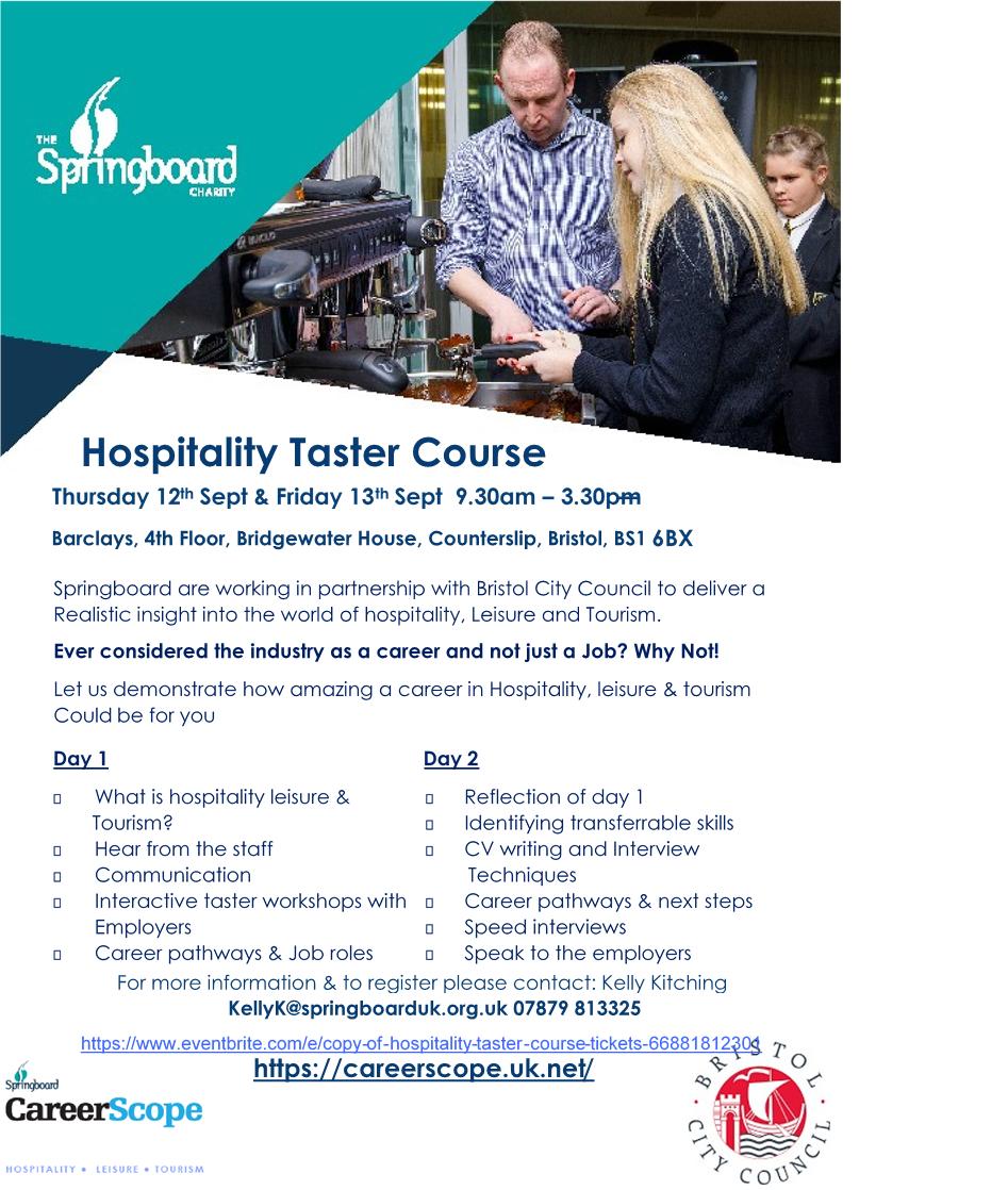 Springboard_SW's tweet image. Not sure what to do after your exams.

Want to know whats involved? then get on board with Springboard.