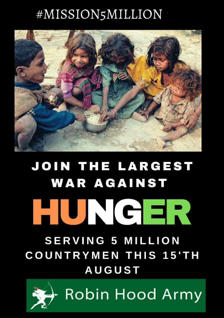 imanish_j_'s tweet photo. If you want to eliminate hunger, everybody has to be involved.✌️
Let's join hands for a noble cause..💚💚 https://t.co/LNusb62vIa