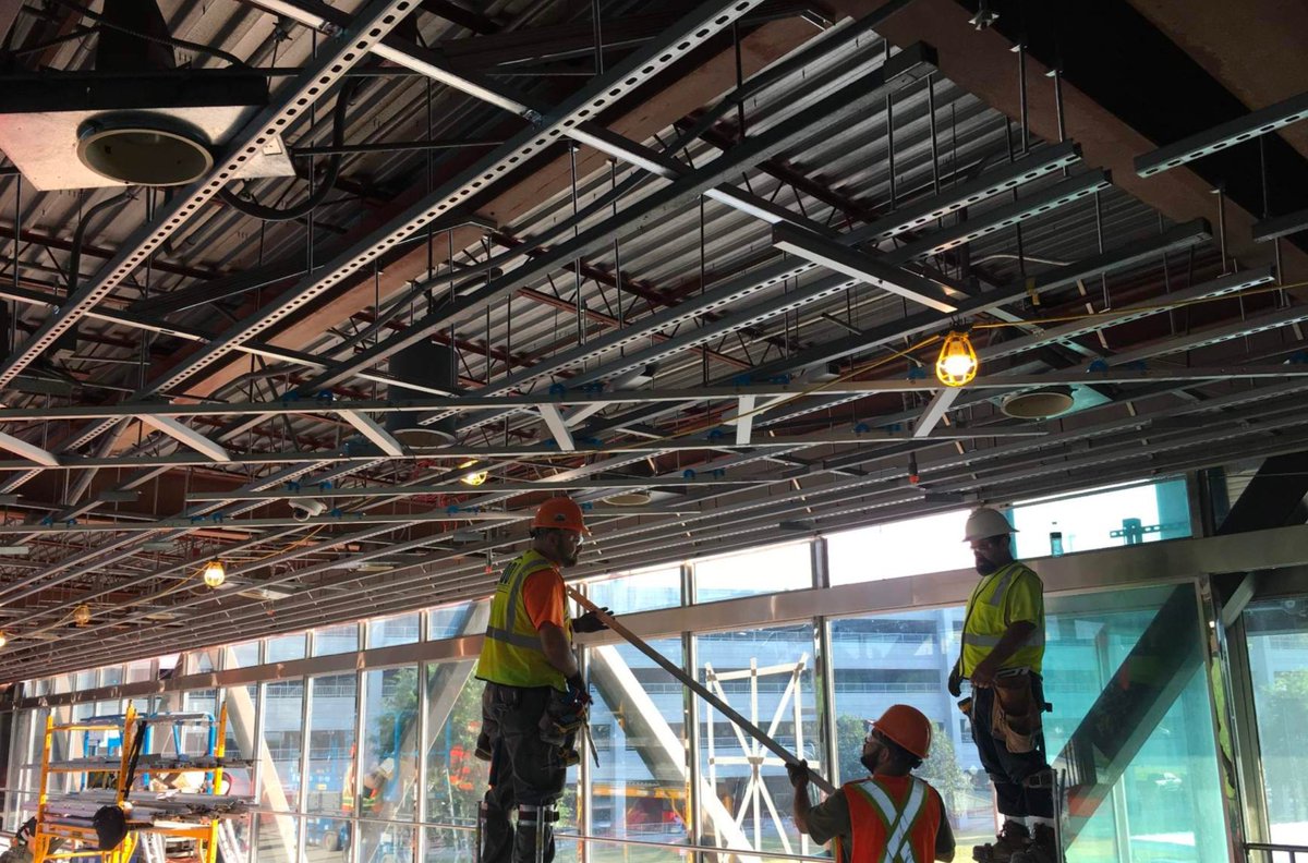 Metro On Twitter At Van Dorn St Station Installation Of