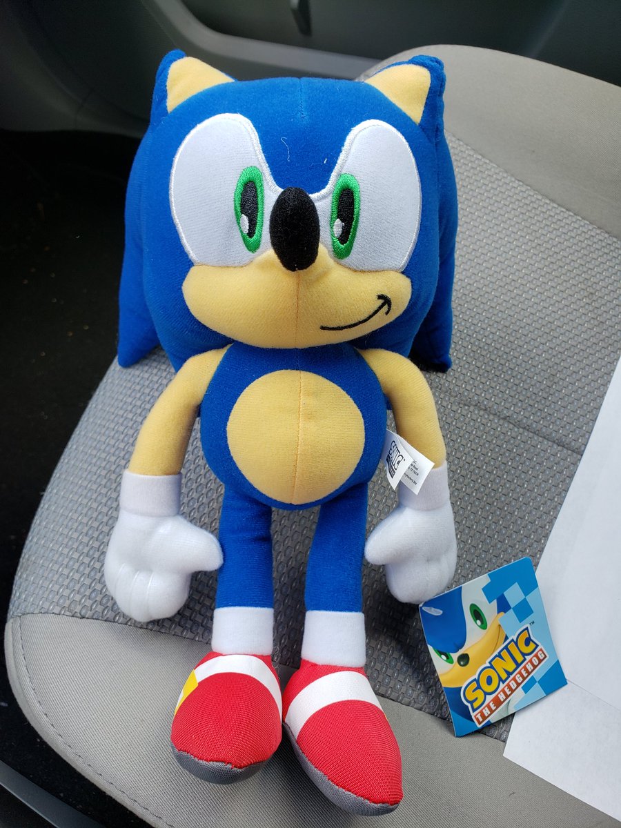 sonic plush claw machine