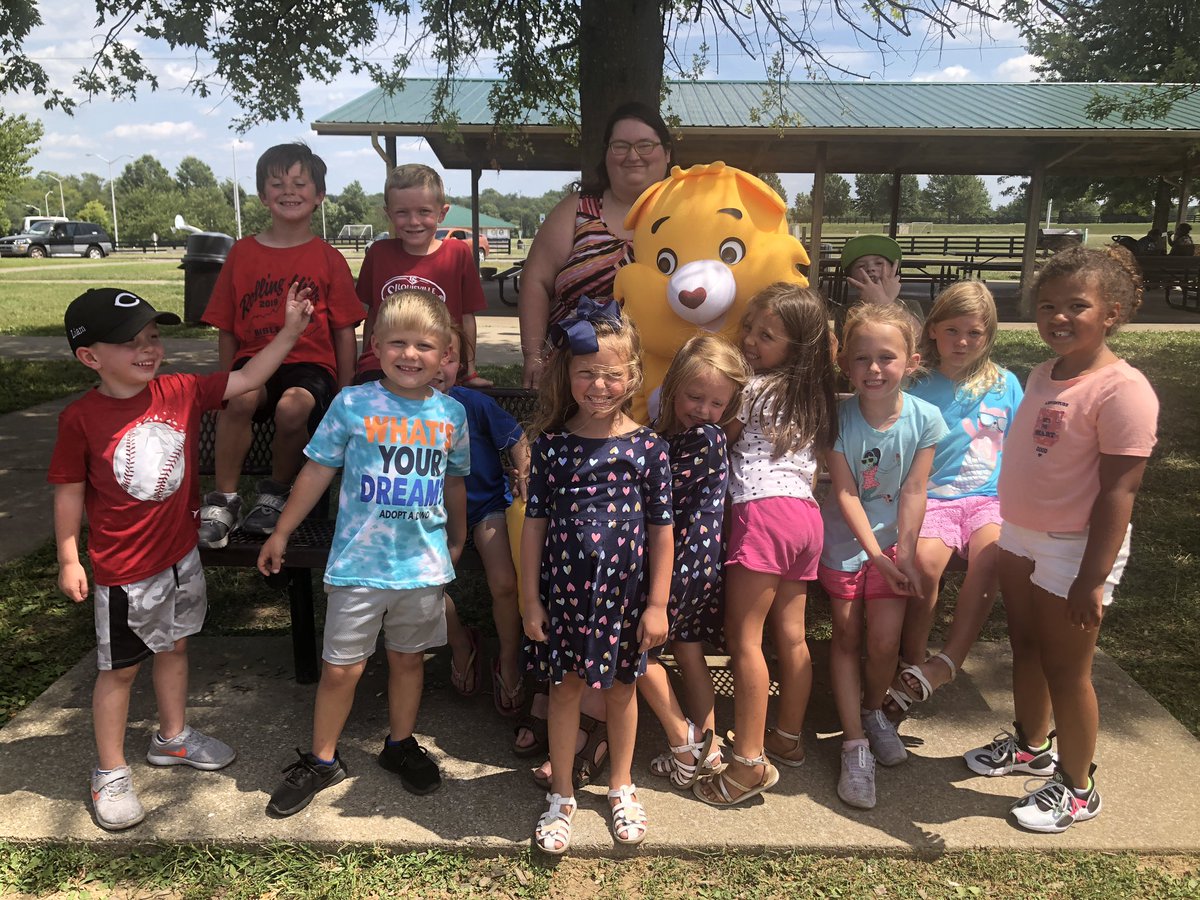 LPS_Summer's tweet photo. We ran into Sunshine Bear 🌞 at Lake Reba today! https://t.co/3AkiluUxee