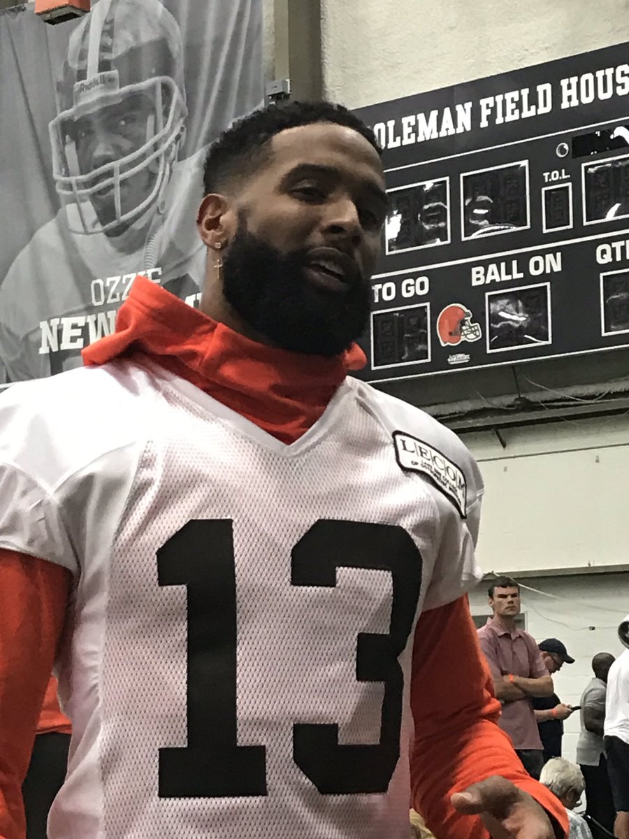 j19writes's tweet photo. @j19writes .@TTalkSports giving Odell Beckham Jr of the #ClevelandBrowns like no one else. #OdellBeckhamJr #OdellBeckham #Odell #Browns #BrownsCamp #j19writes #BrownsTwitter #NFLTop100 #NFL100 #NFLPreseason #NFL #NFLTrainingCamp #NFLTwitte #PHOTOS #GQ 
Pics property of j19writes https://t.co/r8hwyB2E54