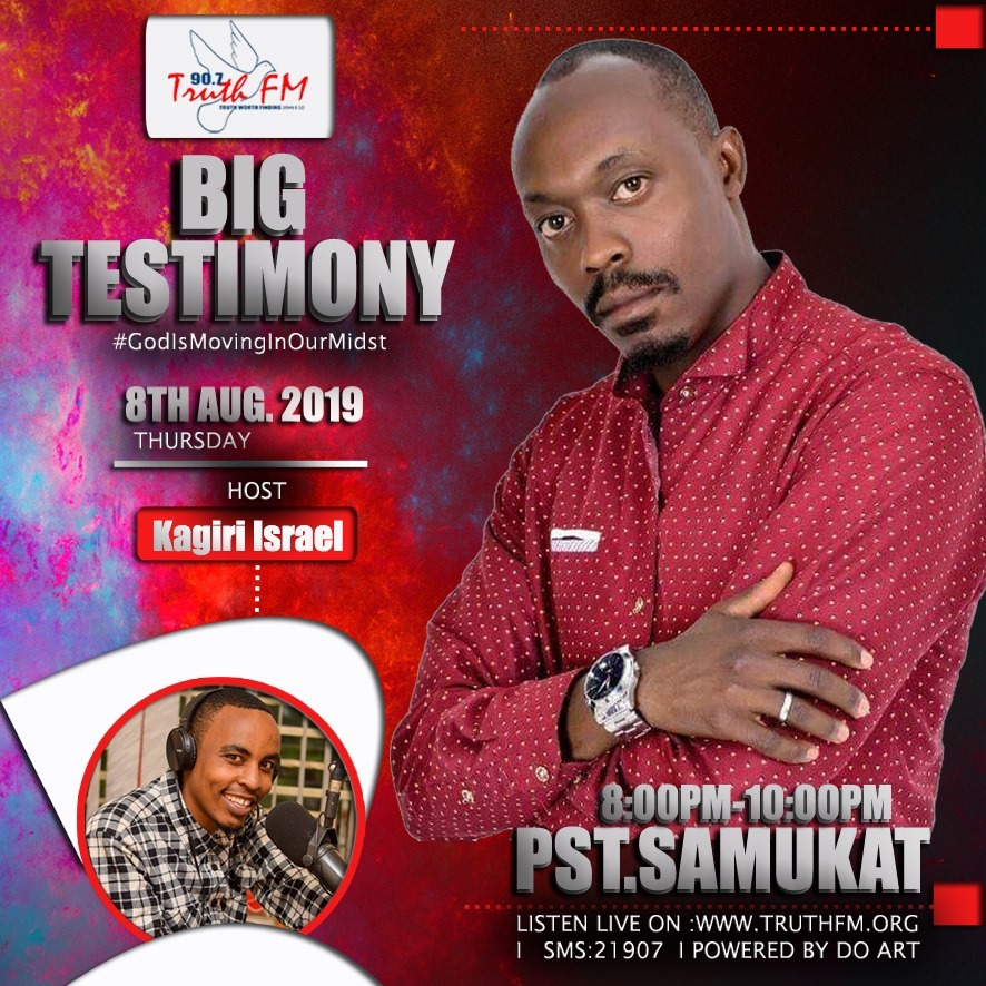 Truthfmkenya's tweet photo. Tonight on #TheBigTestimony; The story of @pastorsamukat a Psalmist and also Minister of The Gospel who has a very life changing and inspiring story you don’t wanna miss! Book Your Sit Ready to hear what The Lord has done! @Israel_Kagiri #GodIsMovingInOurMidst
SMS 21907 https://t.co/pqB8Qzg1nr