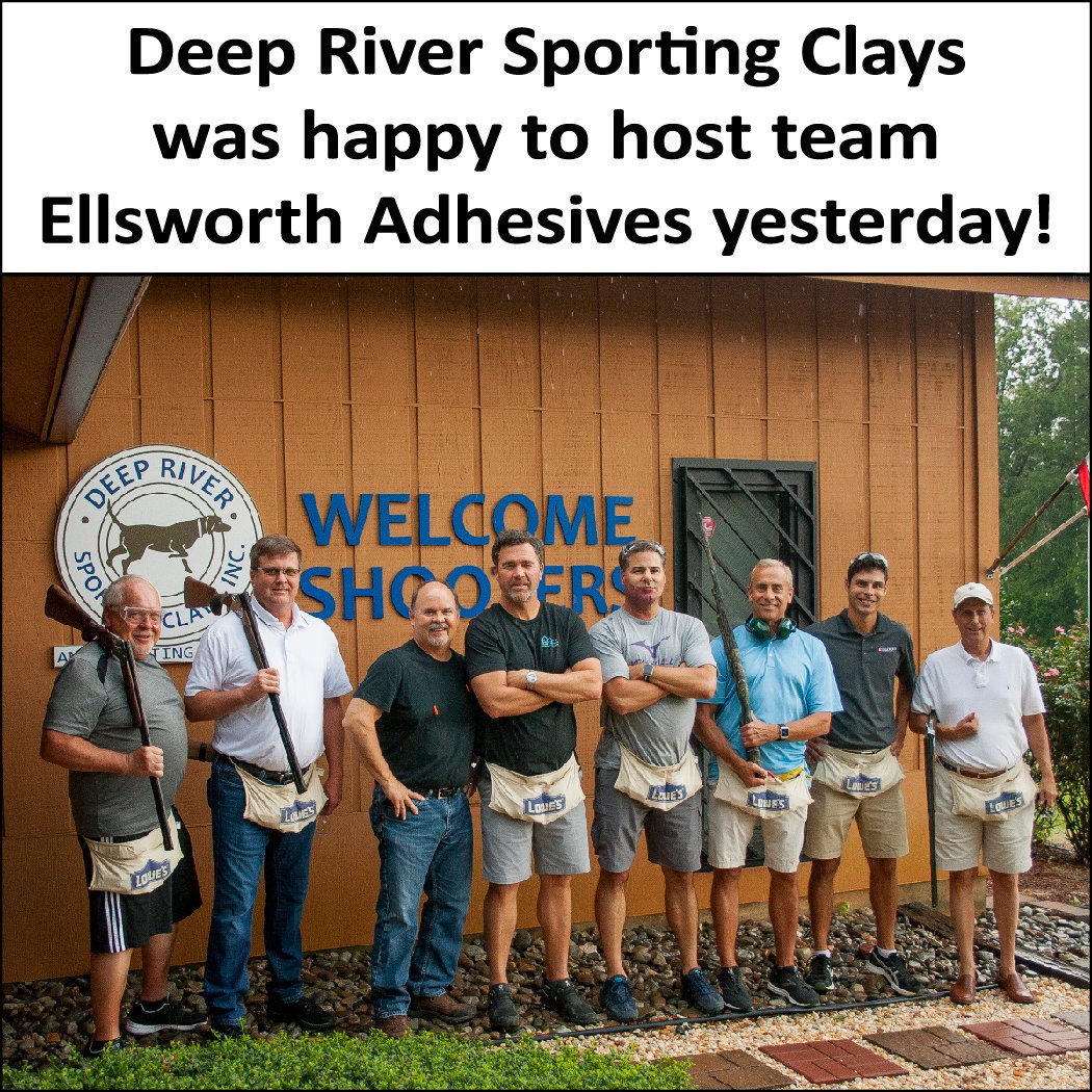 DeepRiverSC's tweet photo. Thanks for coming out to Deep River, team!
#letsgoshooting #fun #sportingclays #clayshooting #shootingsports #sports #team #groupevent #teambuilding #recreation #respite #goodtimes #outdoors #course #deepriver #northcarolina #august #summer https://t.co/Znz59Daz0L