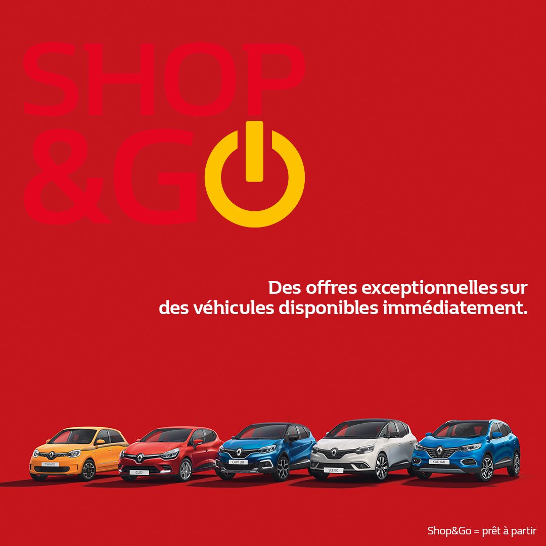 GroupeColin's tweet photo. Rendez-vous dans nos concessions pour profiter des Shop&amp;Go ! 

📍 Renault Colin Montrouge - 59, av. Aristide Briand - 92120 Montrouge
📍 Renault Colin Automobiles - 2, rue de Fontenay - 92330 Sceaux https://t.co/xqzvLebDpa