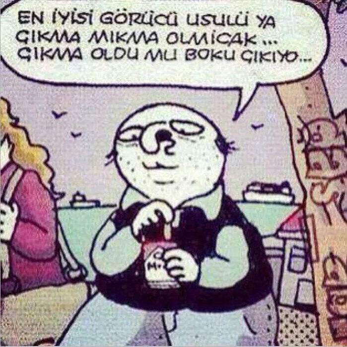 Absinth_hestia's tweet photo. Cihan ceylan'ın hayat verdiği karikatür karakteri. Bir elinde sigara ve .mına koyma felsefesi ile karşımıza çıkıyor. Yeryüzünde en düz insan silüeti, son realist insan. 
Saygılar Sami abi. https://t.co/DGHqmPMV1d