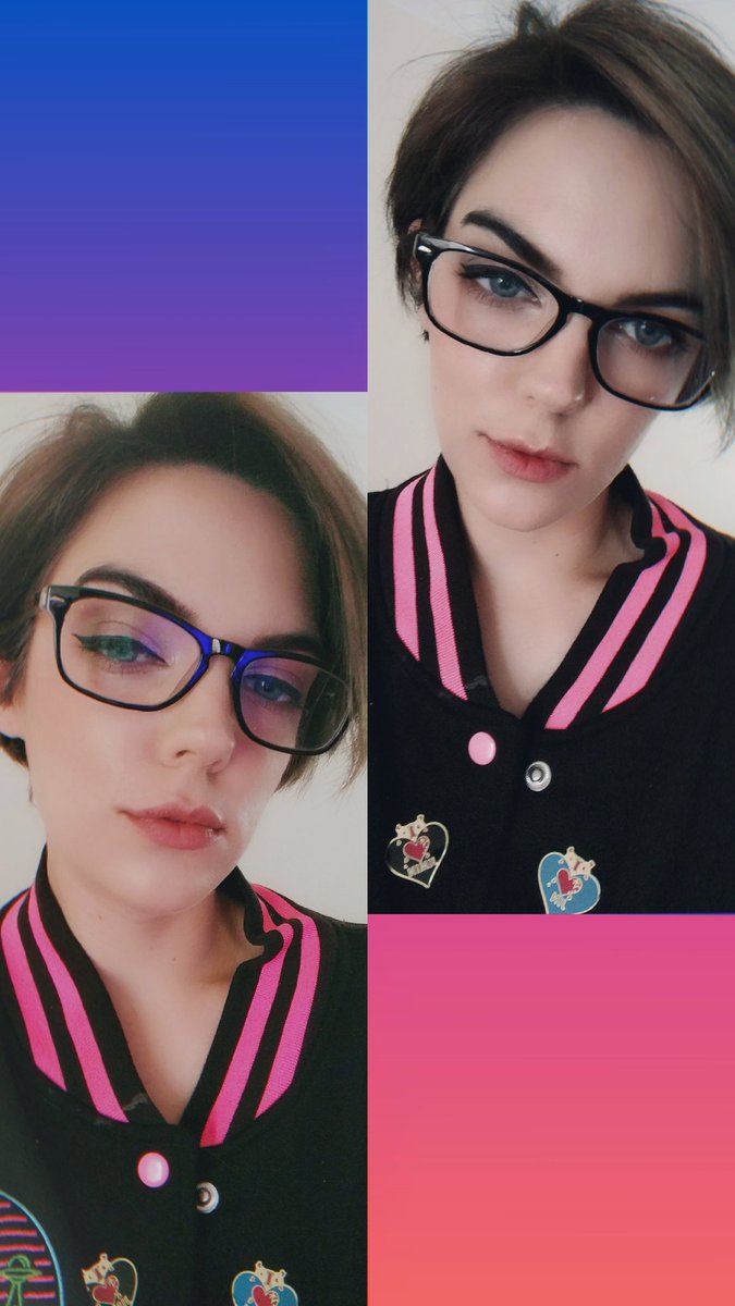 ReverieTerribly's tweet photo. RIP pastel Rev. Had to dye my hair back to boring for interviews 😭 but we still lookin cute. https://t.co/30jkeIYfSQ