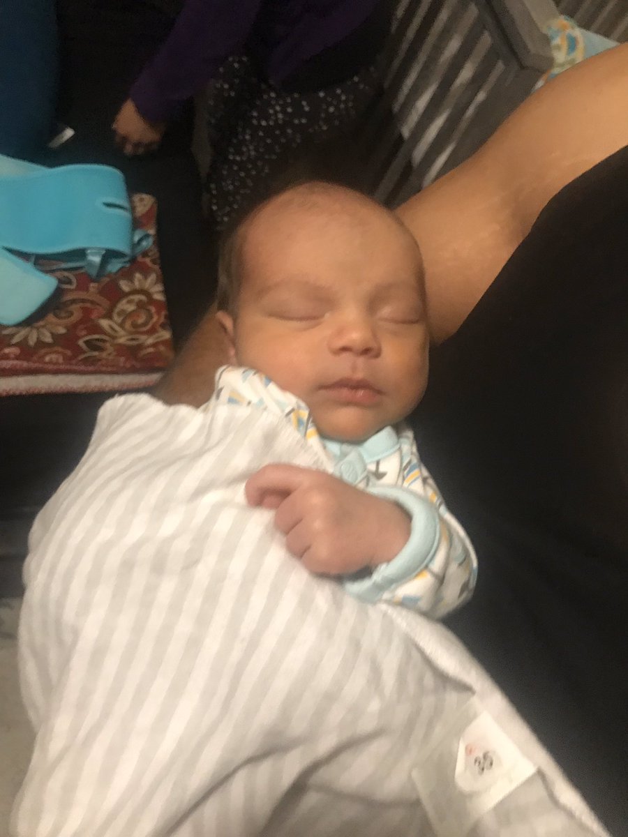 jnight88's tweet photo. My little guy. Nothing in this world feels better than to be a father. No lie I give my hat out to all the single mothers out there that do it alone because that is a lot of hard work for someone to do. I’m grateful for God and @KKar_C for making this happen. #firstimeparents https://t.co/ZaNcRIBGpO