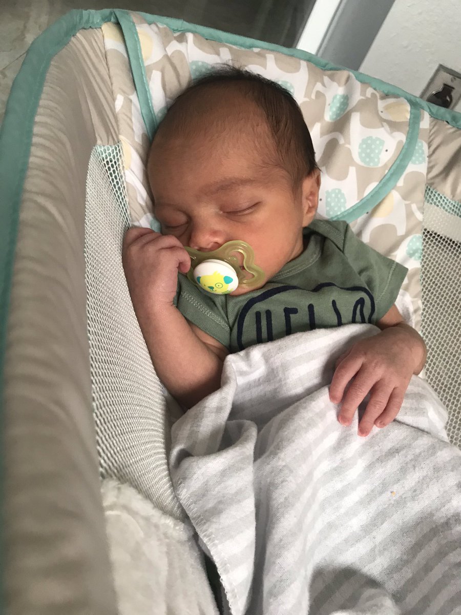 jnight88's tweet photo. My little guy. Nothing in this world feels better than to be a father. No lie I give my hat out to all the single mothers out there that do it alone because that is a lot of hard work for someone to do. I’m grateful for God and @KKar_C for making this happen. #firstimeparents https://t.co/ZaNcRIBGpO