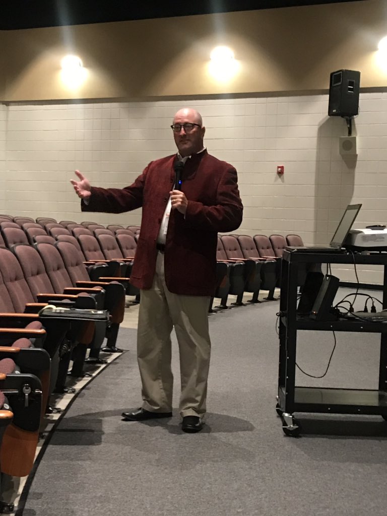 county_hr's tweet photo. Dr. Campbell welcomes new employees to Monongalia County Schools https://t.co/L75wgKIJyK