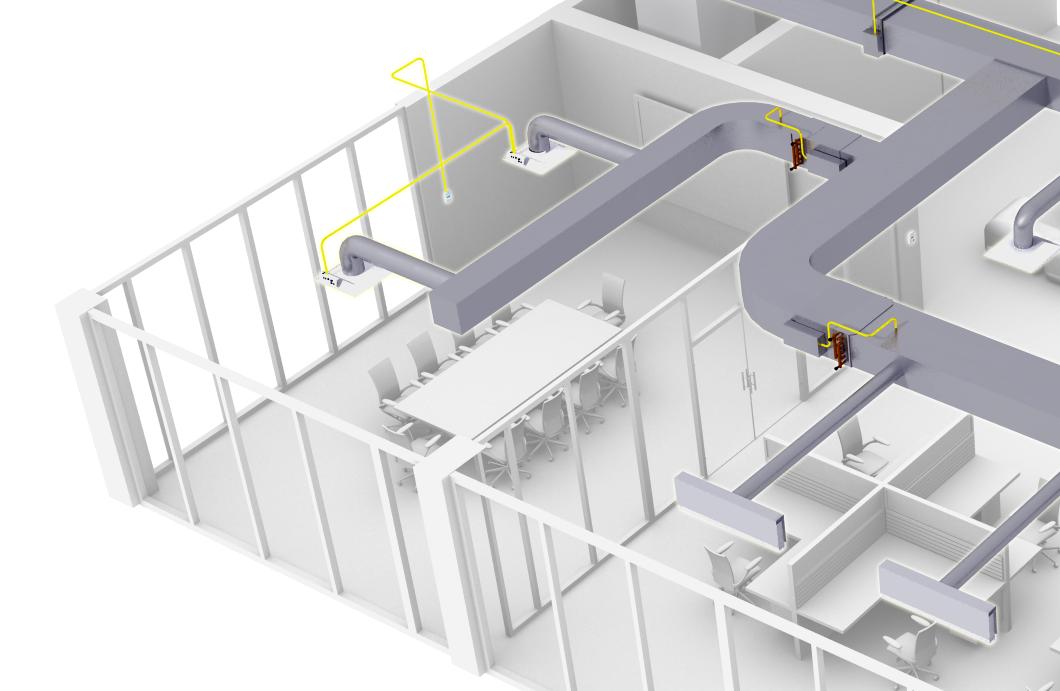 PriceHVAC's tweet photo. Balance comfort & energy savings in intermittently occupied spaces. When unoccupied:
🔺#VAVdiffusers with occupancy or CO2 sensor thermostats adjust the room air temp & min flow
🔺CO2 sensor & a drone unit reduce the min flow in high occupancy areas
#HVAC #ScienceOfComfort https://t.co/s95iJ4OwBX