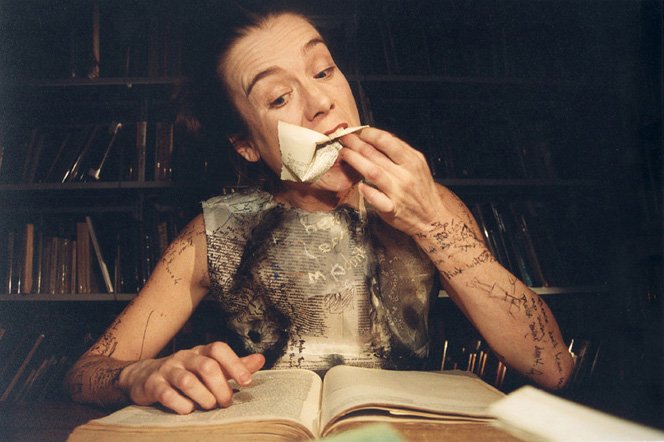 7sistersgroup's tweet photo. Specially for you - to celebrate our 25 years - 'Removed', 2001, with some rarely seen design process images! An immersive site specific performance in @ThePlaceLondon library. Photo: Mattias Ek. More images coming soon to https://t.co/Vt3WOLAdll https://t.co/2t8PUagcWB