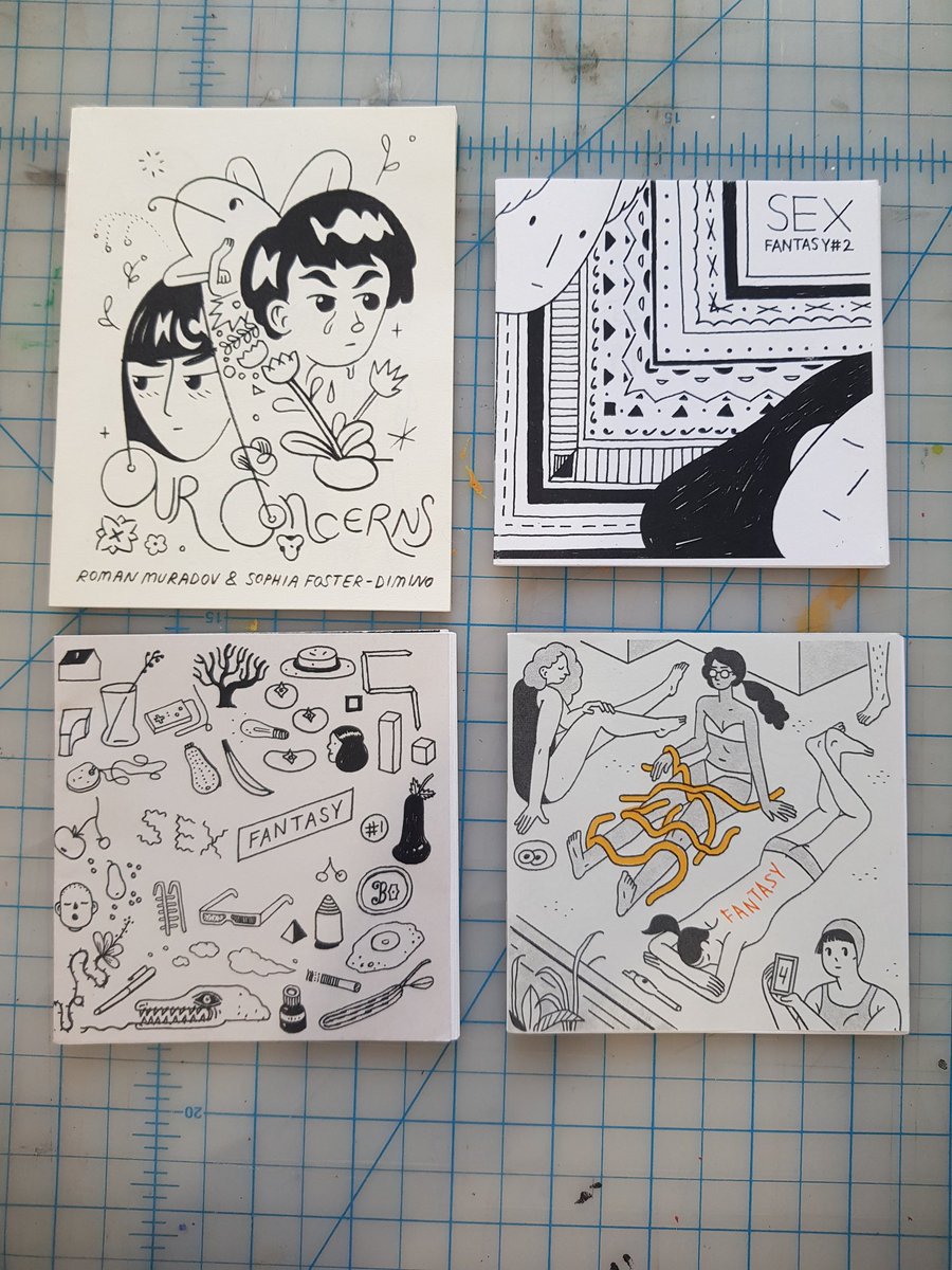 Sophia Foster Dimino is one of those artists i hoped to befriend when I first started making zines, and getting to know her privately has been such a joy. Her high emotional intelligence and careful, deliberate approach to art inspires me every day  @hellophia