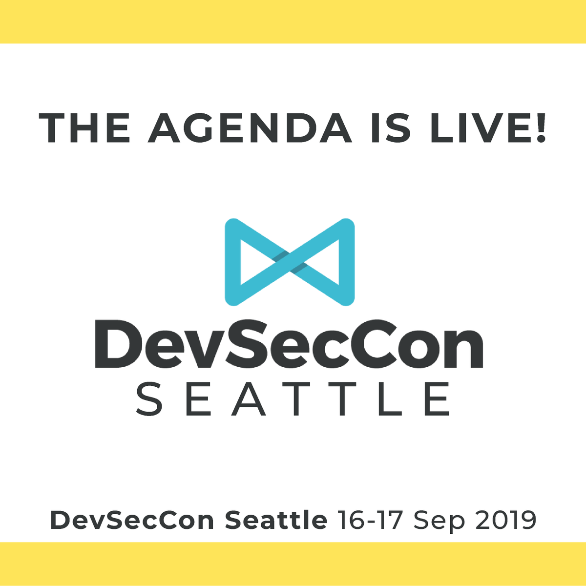devseccon's tweet image. We are proud &amp;amp; excited to unveil the agenda for #DevSecCon Seattle in September! Space is limited, so get your ticket today at buff.ly/2GKPkko #DevSecOps #DevOps #security #Seattle #DevSecOps #DevOps #security #Seattle