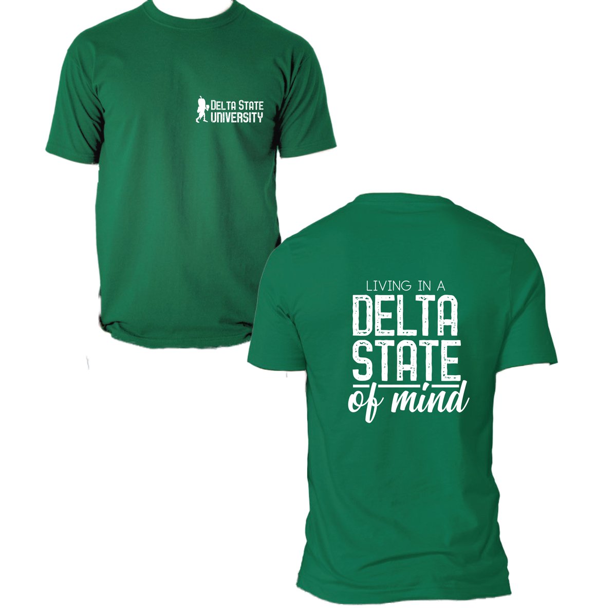 DeltaState's tweet photo. Which t-shirt would you like to win during social media giveaways this year? RT for left, like for right. Voting closes Wednesday #DeltaStateofMind #gOKRAzy https://t.co/GqwqZlYd9X