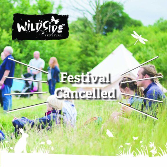 Wildsidefest1's tweet photo. It’s with absolute devastation that we have made the difficult decision to cancel Wildside Festival due to weather warnings this weekend. Read our full statement here: https://t.co/2bnPnA8R0M https://t.co/coEGlAWteo
