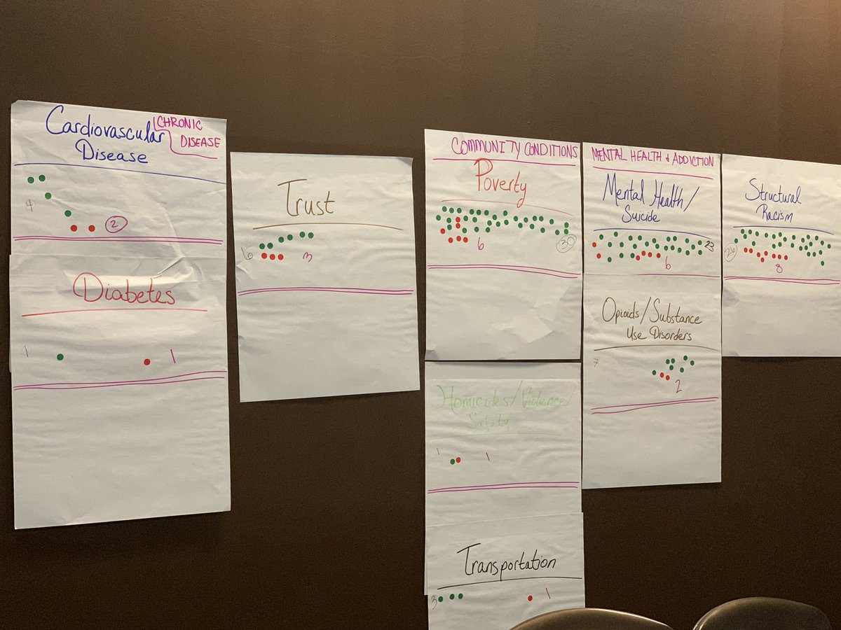 hgullett's tweet photo. Incredibly grateful for the amazing partners who agreed today that #equity matters in our community. We are #transforminghealthtogether through #collaboration on these priorities for the next 3 years! #healthmattershere #speakhealth #gratitude https://t.co/7KA95mklG9