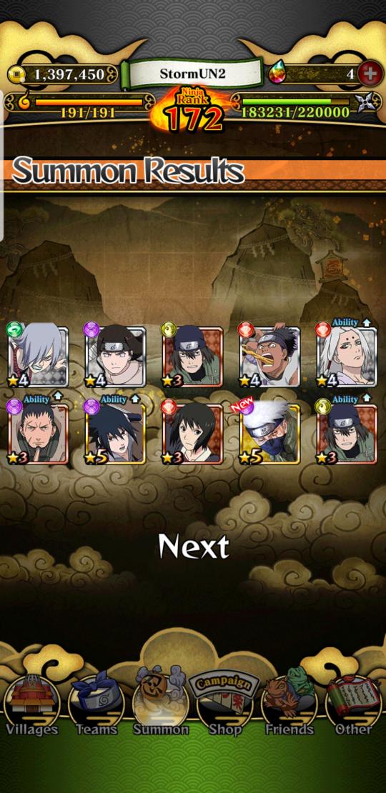 hyperOctavio900's tweet photo. @Shiney_Kaga_ 
Pulled a free multi Anniversary Kakashi blessed https://t.co/UWb3zM4edf