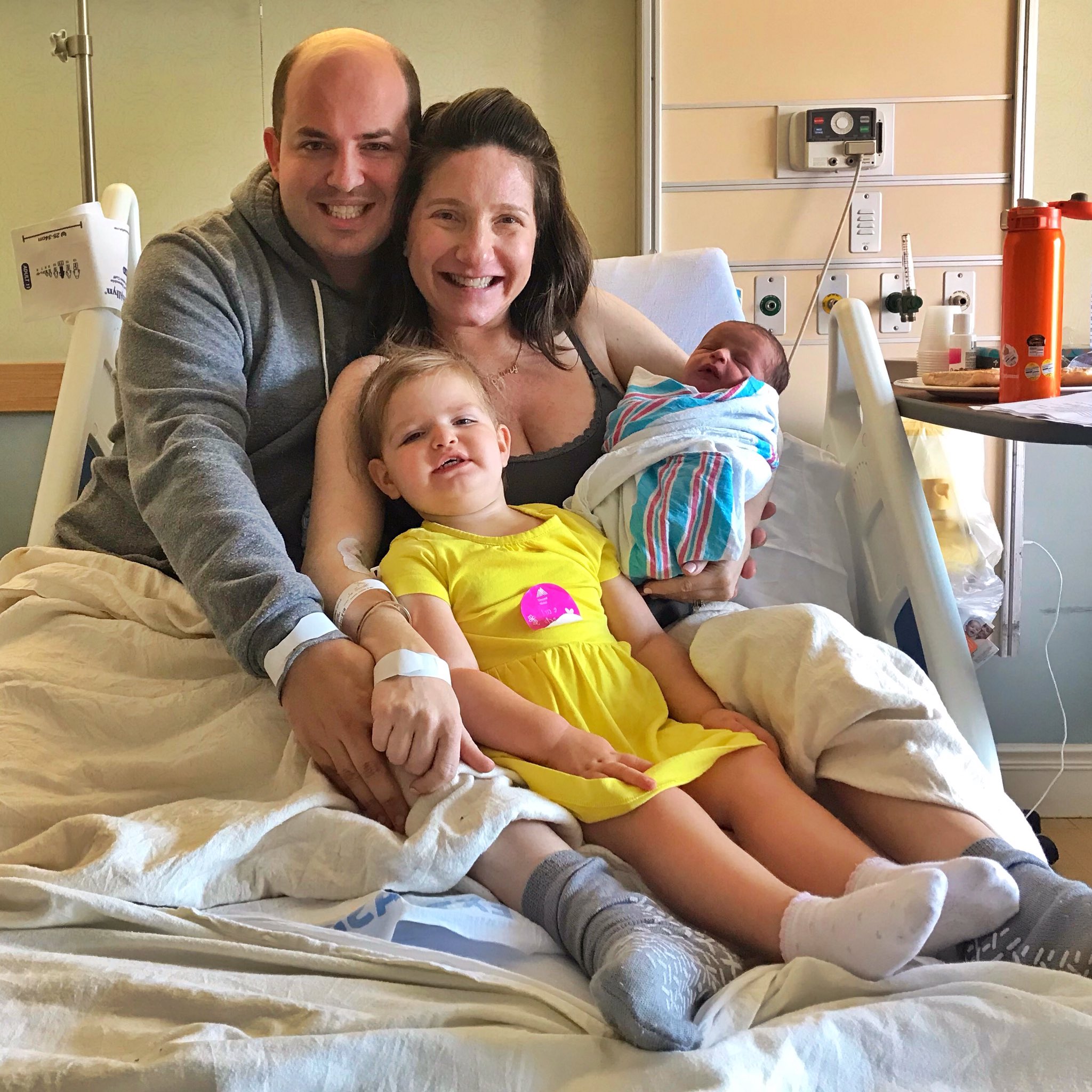 Brian and Jamie Stelter welcome baby girl