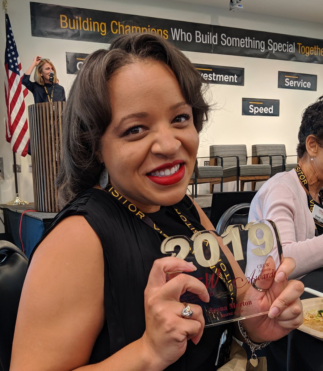 crewatlanta's tweet photo. Can't think of anyone more deserving than Trena Morton for CREW Atlanta's Rising Star award! 🤩🌠🌟
#crewatlanta
#promotingwomen
#premiererealestateorganization
#risingstar https://t.co/AA4s91s46y