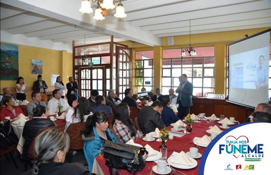 FunemeAlejandro's tweet photo. Gracias a los candidatos del Partido Liberal, Partido Conservador, Partido ASI y Movimiento Cívico Independiente Latimos por ser parte de este sueño y sumarse a nuestra propuesta de ciudad. 
#TunjaNosUne
#FunemeAlcalde https://t.co/ZAdv2QC112