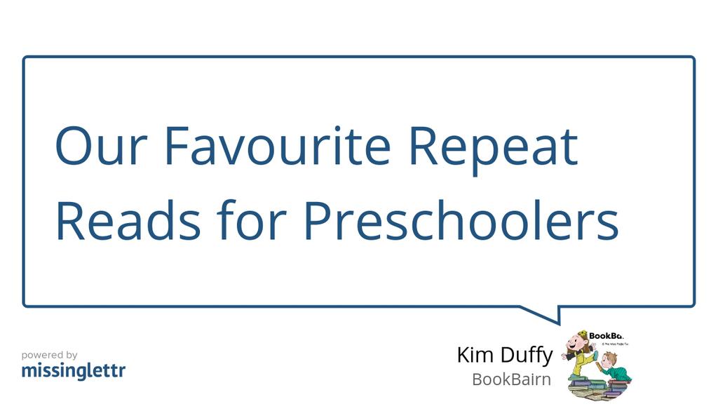 BookBairn's tweet photo. Hot off the press: Our Favourite Repeat Reads for Preschoolers https://t.co/dCePh1HhGf #RepeatReads #Books #PictureBooks https://t.co/wV1GJCIBG0