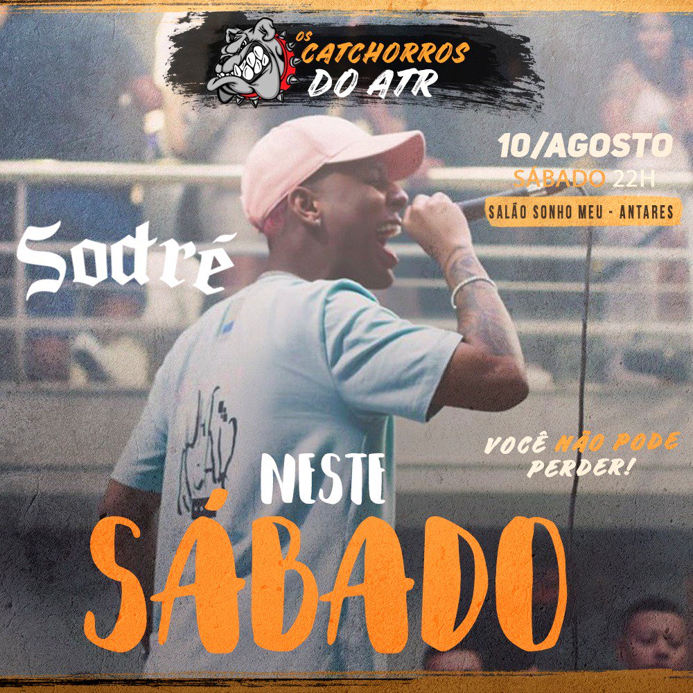 OsCatchorros's tweet photo. É SÁBADO !! 😱
VENHAM COMEMORAR O DIA DOS PAIS 🎊
💥CANTOR SODRÉ AO VIVO + TOP'S DJS 💥
( COMUNIDADE DO ANTARES, RUA DO BROTHER BURGUER - SALÃO SONHO MEU )
#LINKdoEVENTO ⬇️⬇️⬇️ https://t.co/Z6fm6nVYfs https://t.co/Gt9cj14nUg