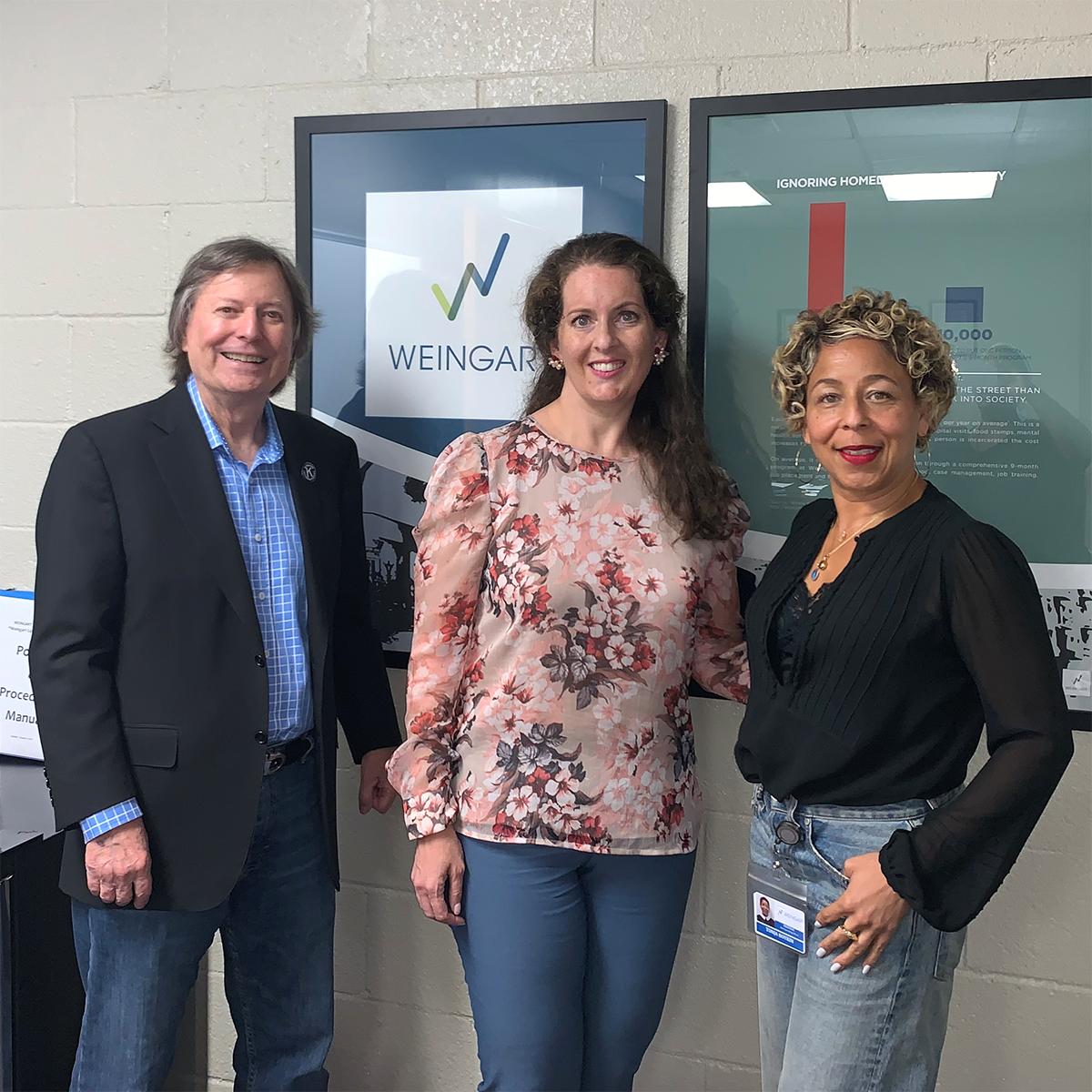 WeingartCenter's tweet photo. It was a pleasure to give a tour to Carson Schreiber from the @KiwanisEncino and @KiwanisEIG clubs. Glad to have you here! #comeanytime #weingartworks #transitionalsupportivehousing #mentalhealth #workforcedevelopment #weingart #skidrow https://t.co/0JPUnVbj8M