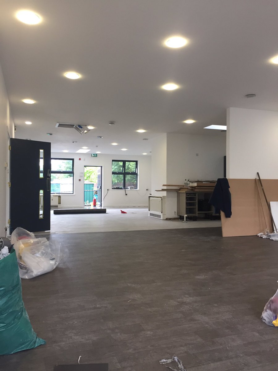 LiaHunter's tweet photo. So excited to see the transformation of Inverlochy ELC and OOSC take shape over the Summer break! By next week they’ll be geared up to open the doors to their exciting new indoor space as 1140hours roll out begins in Lochaber! 🙌🙌#qualitylearningenvironments https://t.co/EHatjftord