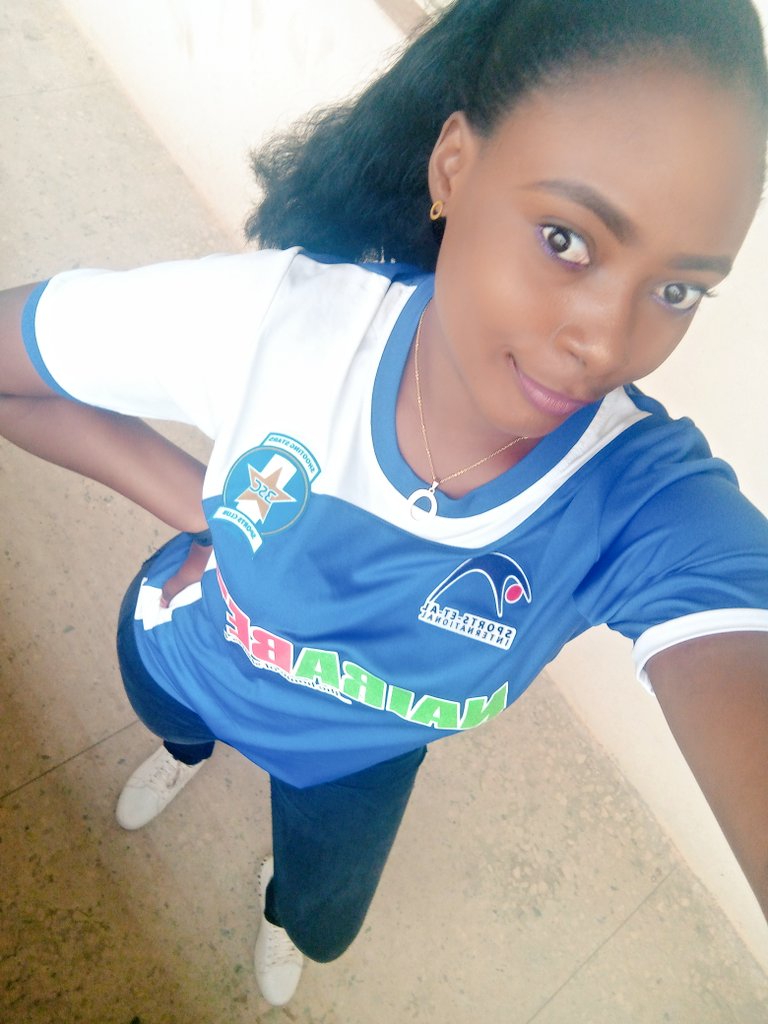 madame_sophs's tweet photo. Ibadan kini so?
Today I repped #3sc
#ibadanshootingstarssportsclub
#finalistweek
#day4
#jerseyday
P.s you people should come and use me as ambassador o ππ https://t.co/xZL9IjqtKz