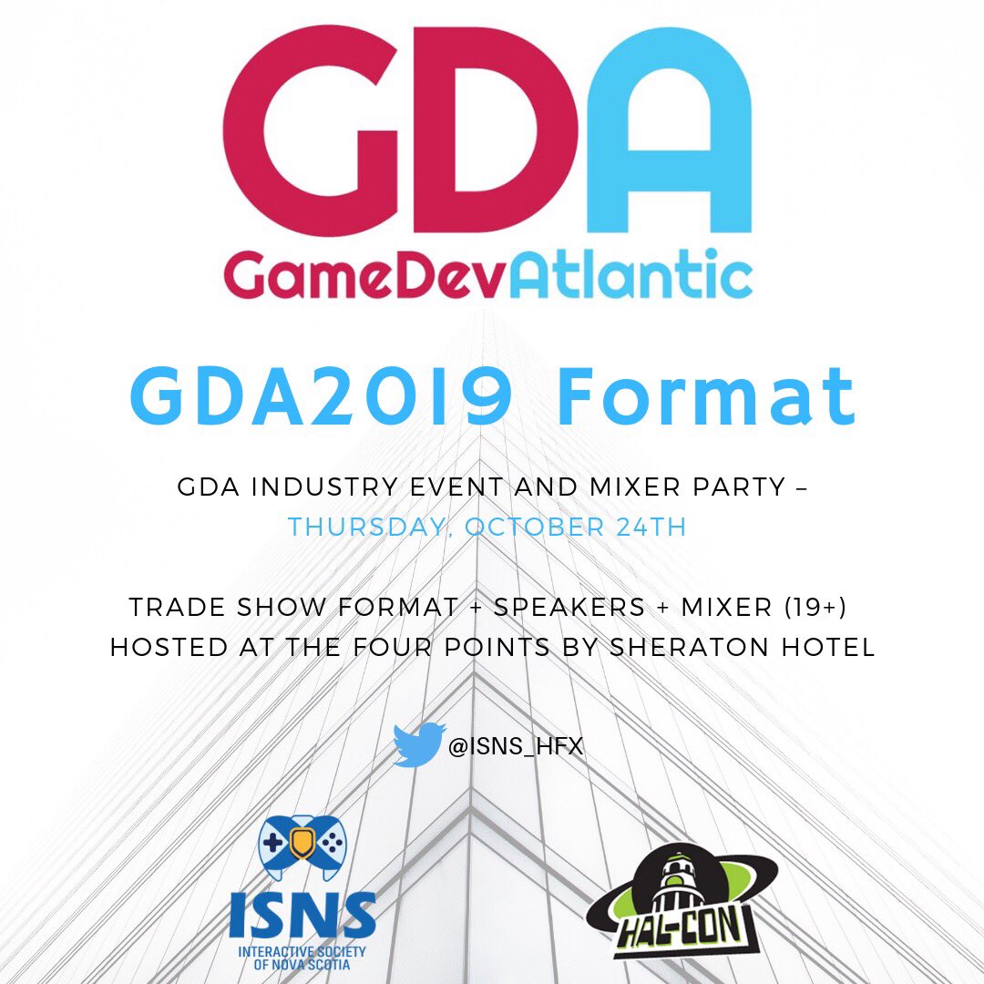 ISNS_hfx's tweet photo. GameDev Atlantic 2019! Hosted at the Four Points Halifax with .@halcon_scificon . Show off our Atlantic #gamedev talent! #indiedev #halifax #gameaudio #gameart #gamedesign https://t.co/d1vgMtqPHf