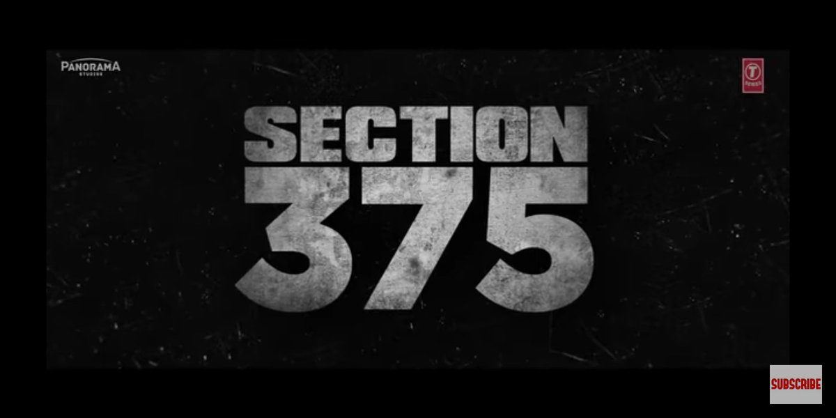 sdhaniwal123's tweet photo. Section-375 teaser out now https://t.co/S9UEnaUHbg starrers @RichaChadha #akshaykhanna direct by #ajaybhal https://t.co/2SJkkbZ37h