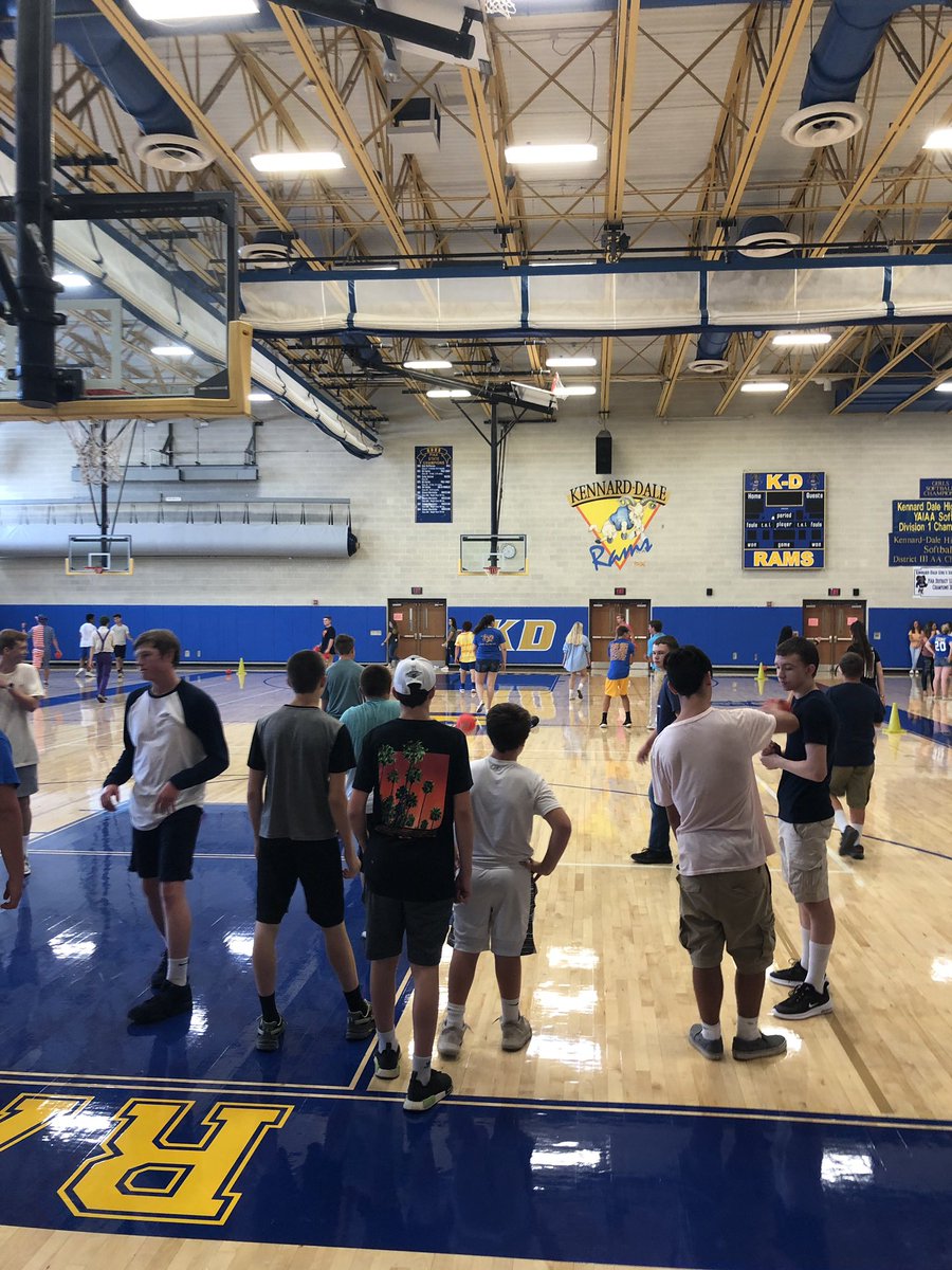 DODGEBALL during freshman orientation!!!