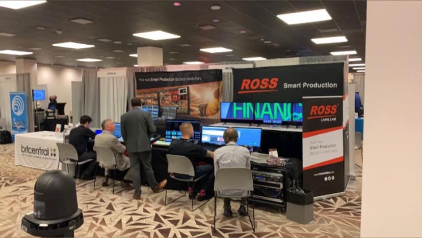 ross_video's tweet photo. We're at TAB 2019! Visit us at booth 508-510 and see our latest high impact, high efficiency solutions! @txbroadcasters #TAB2019 #TABShow https://t.co/fughwb7CWY