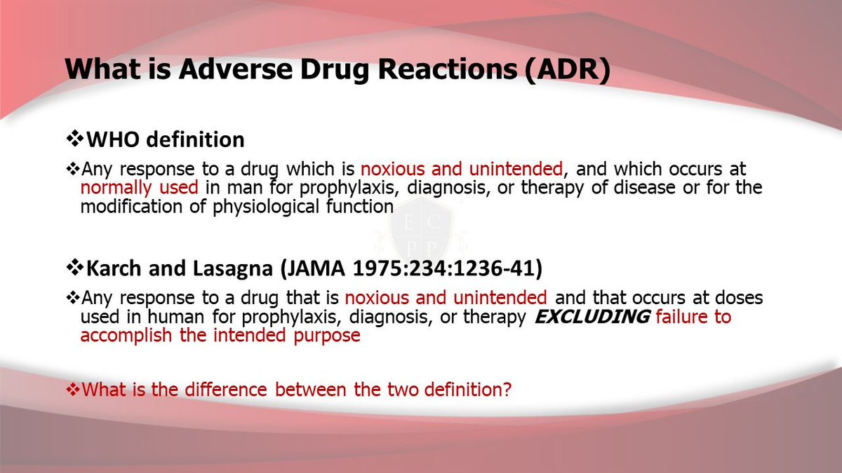 ECPP3's tweet photo. What is the difference between Adverse Drug Reactions (ADR) And Adverse Drug Events (ADE) #ECPP #ECPP_continous_learning #Medication_Error #ADR #ADE https://t.co/PbZ82lxkQn