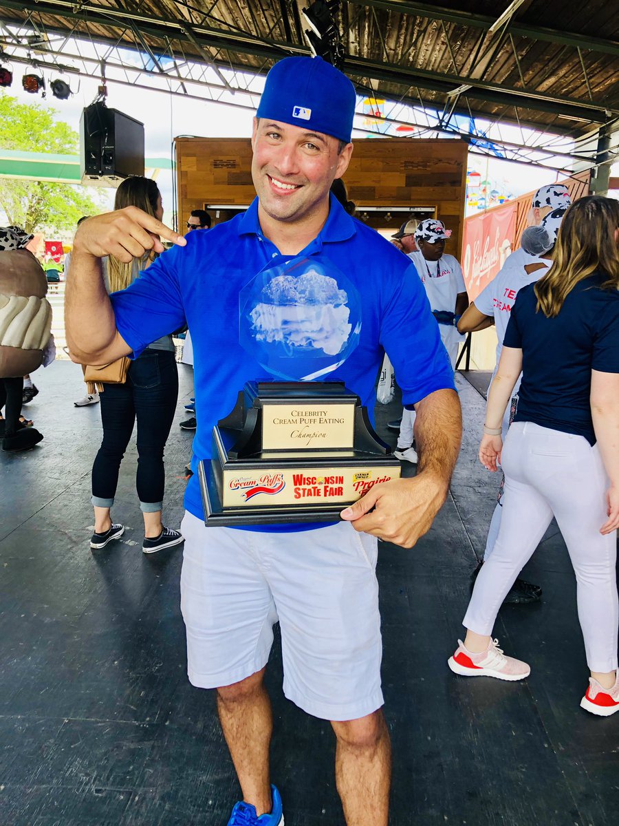Dario_Melendez's tweet photo. WAS THERE EVER A DOUBT!!!! #2019CreamPuffChamp @wistatefair @fswisconsin @TheGameMKE https://t.co/nYRG8JHzGC