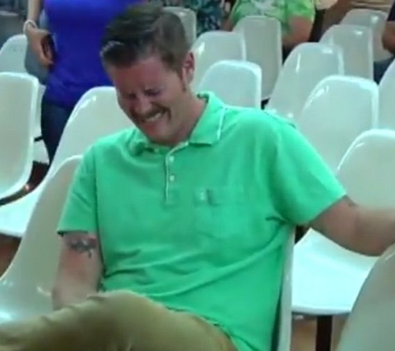OriginalPenguin's tweet photo. Hey @Alex_Kack Love the shirt! We’d love to send you some fresh ones for Date Night #GreenShirtGuy https://t.co/5vWaDhmrVP