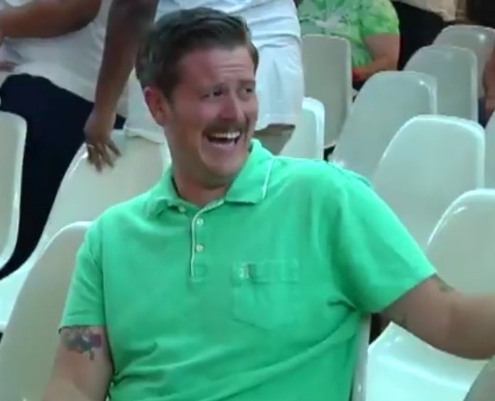 OriginalPenguin's tweet photo. Hey @Alex_Kack Love the shirt! We’d love to send you some fresh ones for Date Night #GreenShirtGuy https://t.co/5vWaDhmrVP