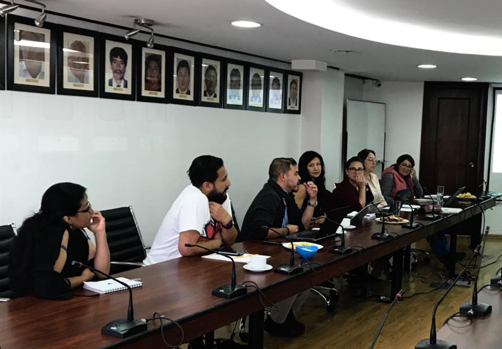 ConagopareN's tweet photo. En la sede del #ConagopareNacional en #Quito se desarrolla  taller sobre la estrategia de acompañamiento técnico para la formulación y actualización de los Planes de Desarrollo y Ordenamiento Territorial #PDOTs, entre la @PlanificaEcu con @AMEcuador @CongopeEcuador y #ConagopareN https://t.co/TM57XwWpLs