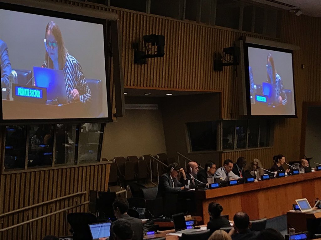 rbillyva's tweet photo. @L__Peters with @EsriFederalGovt providing an intervention during the 9th @UNGGIM supporting the diligent work of the UN Expert Group on the Integration of Statistical and Geospatial Information and the endorsement of the Global Statistical and Geospatial Framework (GSGF).#GGIM9 https://t.co/NoE55tZMAY