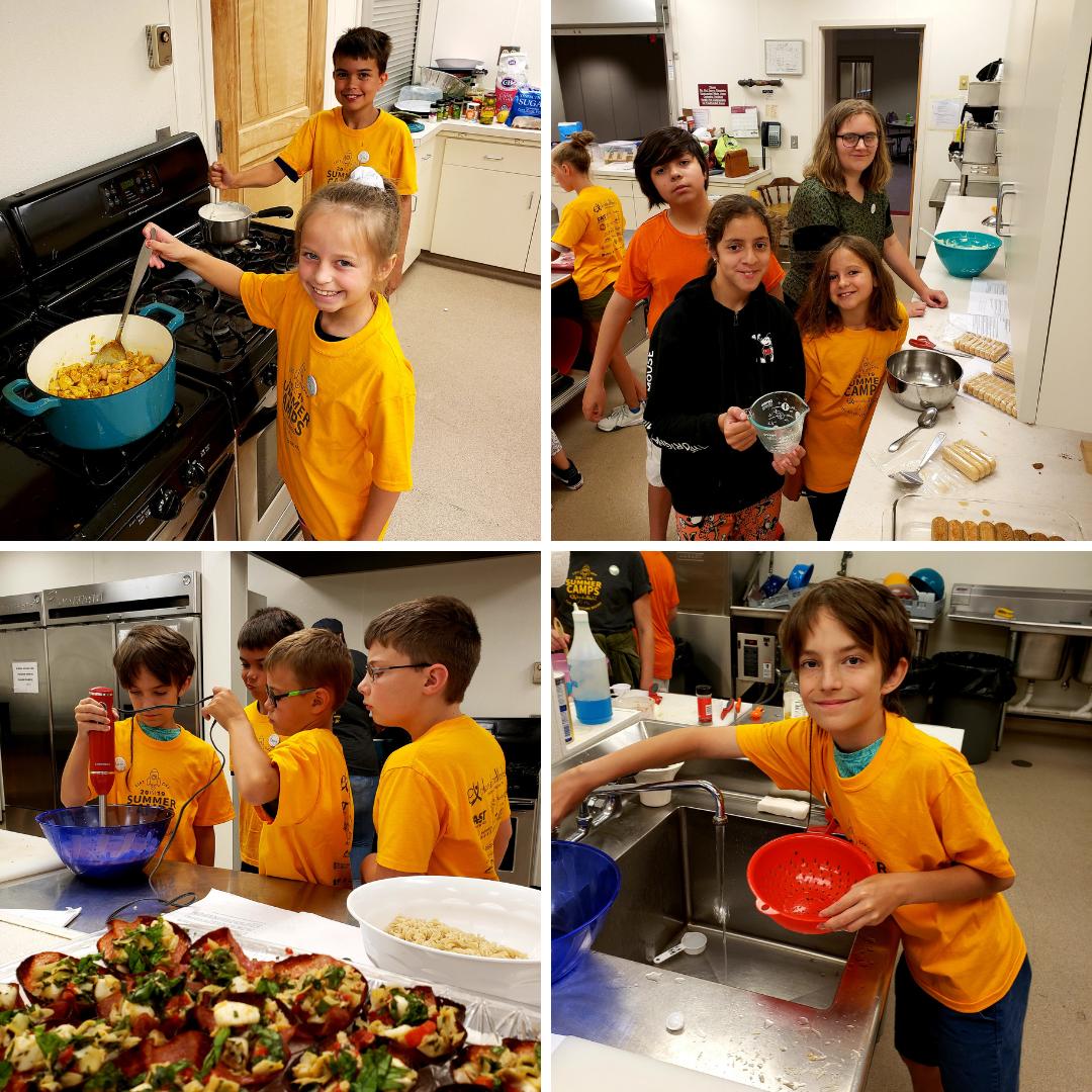 ExWorksMT's tweet photo. Week 8 of summer camps is nearly in the books! Many thanks to the Real Food Store, Albertson's, and Van's Thriftway for their donations to our Culinary Camp. #WeLoveOurCommunity #SmellsDelish #ExplorationWorks #HelenaMT https://t.co/tMAk4dvWCA