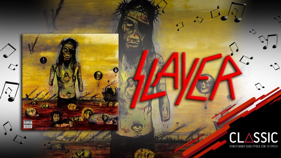 ColorClassic961's tweet photo. En 2006 se lanza el álbum de Slayer llamado: "Chryst Illusion".

#Classic #ConectandoCadaÉpocaConTuÉpoca https://t.co/kKOPHaajsp