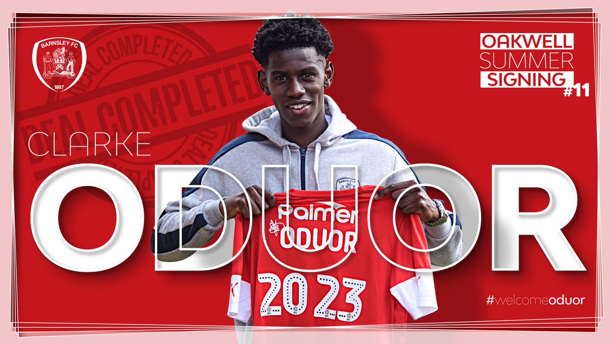 📄🖊️ | We are delighted to announce the signing of highly-rated 20-year-old, Clarke Oduor from <a href="/LUFC/">Leeds United</a>! 

#YouReds | #IWannaBeOduord