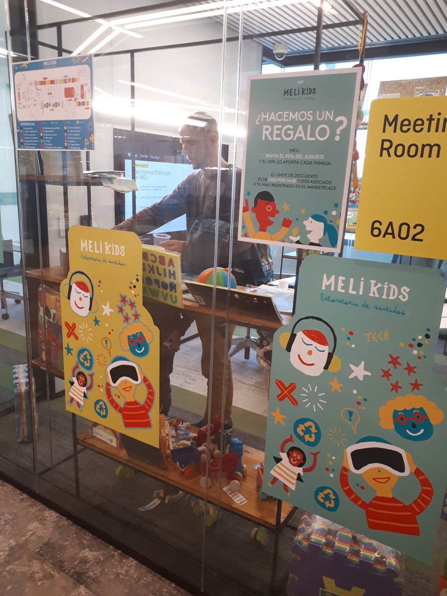 FatiOc's tweet photo. Semanas de Ferias en Empresas! @ML_Argentina @Banco_Comafi @Accenture_AR se sumaron a promover las compras inclusivas entre sus empleados con Feria de Juguetes por el dia del Niño #100nuestro #consumoresponsable @MatiasKelly @juanmoray @CeciCecihermida https://t.co/Mzf2XR9sH9