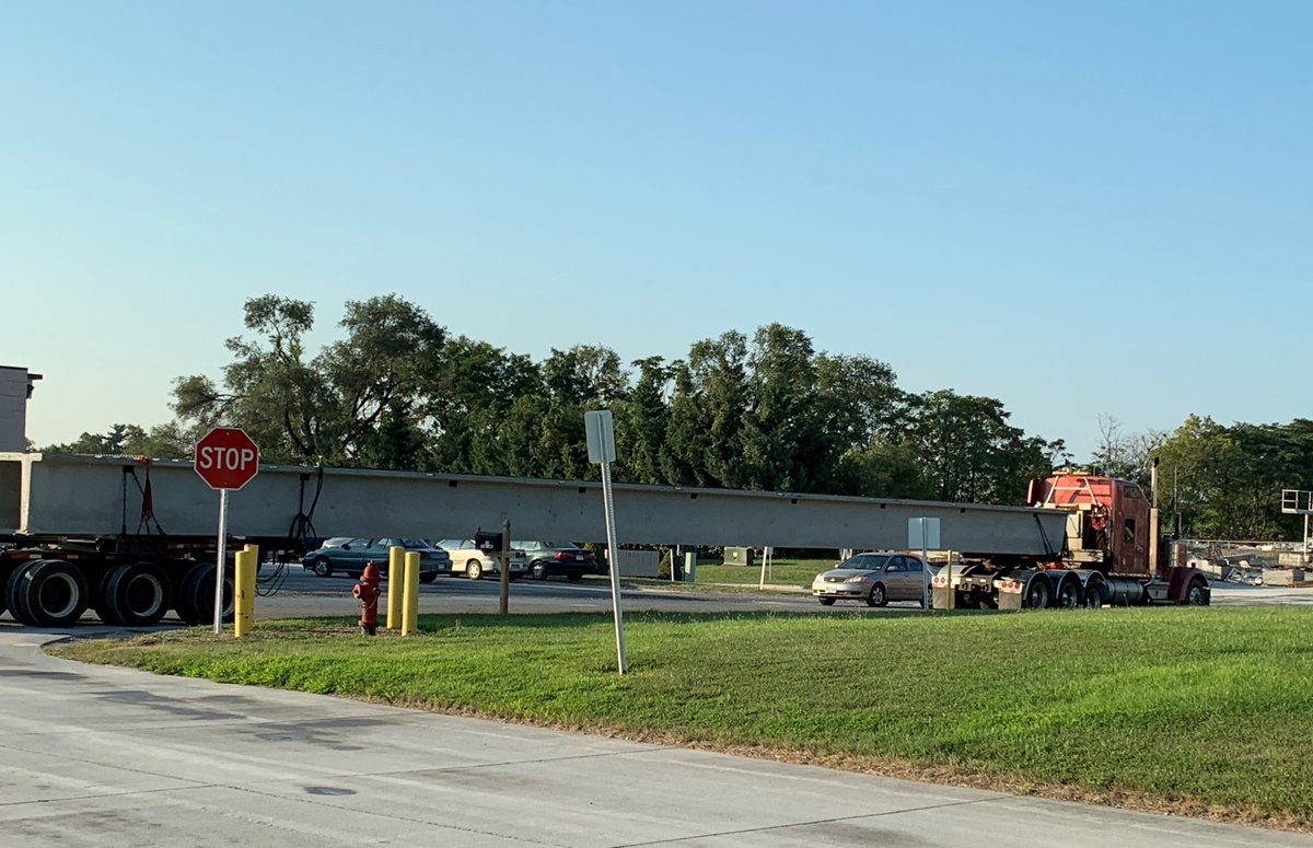 It’s a beautiful day to erect precast! Soon to be erected on a Northern Virginia data center project, this 90-foot Shockey Precast double tee prepares to leave the Winchester facility.  
#howprecastbuilds #datacenters #precastconcrete