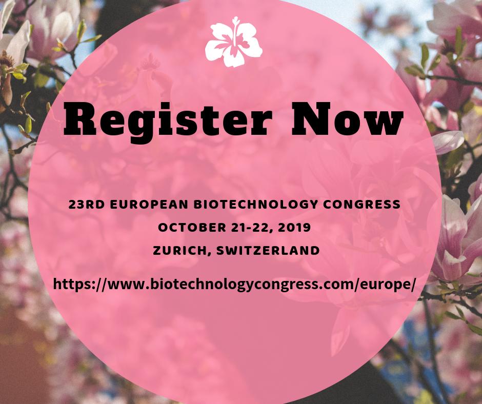 EuroBiotechConf's tweet photo. Don’t miss this!Early bird offer closes on 15 Aug:https://t.co/KJTPSU6Gdl October21-22,2019 Zurich,Switzerland #Biotechnology #StemCell #Medical #Cancer #Agriculture #Pharma #Genetics #Biology #Food #Travel #Plants #Biomedical #cell #Bio #Science #MICE #DNA #genomics #Regenerate https://t.co/ngp2kFRYKv