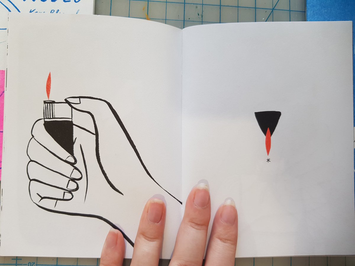 Kaye Blegvad is one of those artists who applies her spare, elegant sensibility to everything she touches. Its playful, erotic, and at times sharply introspective without ever losing its sense of humor. Beautiful little risographed zines.  @kayeblegvad